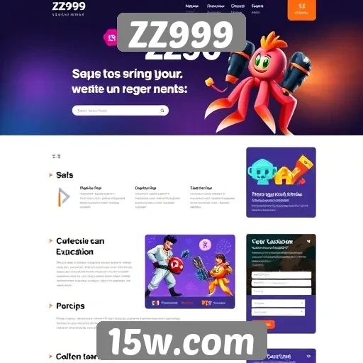 Avaliação do design gráfico do site ZZ999